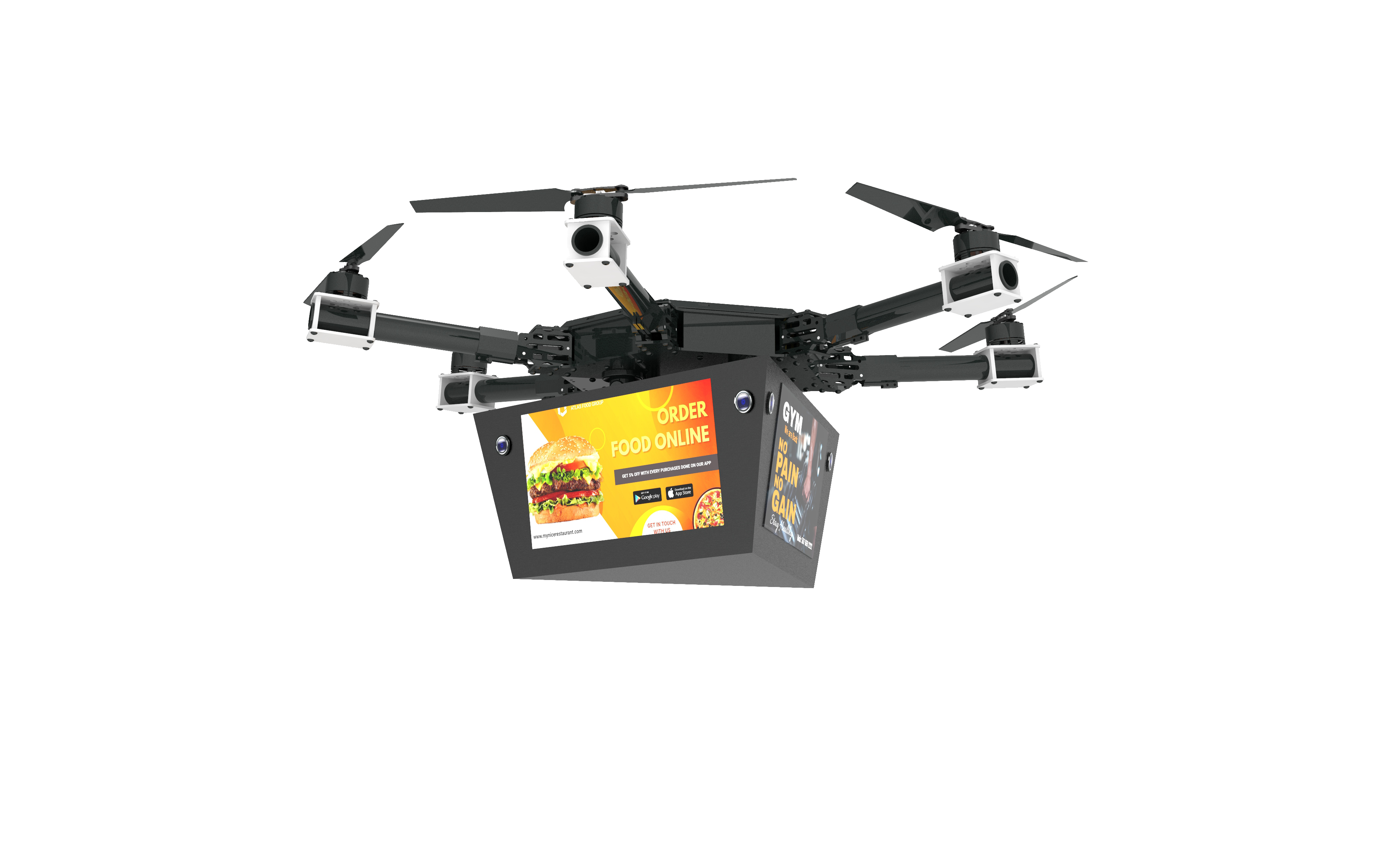 What Is Drone Advertising Promo Drone